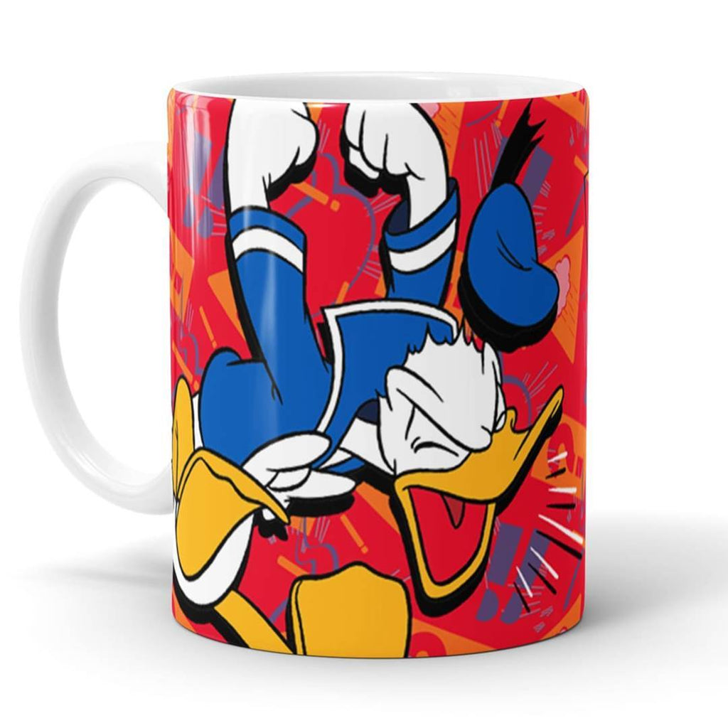 Donald Duck Audacious Friendly Spirited Outspoken Determined Provoking – Mug  Barista