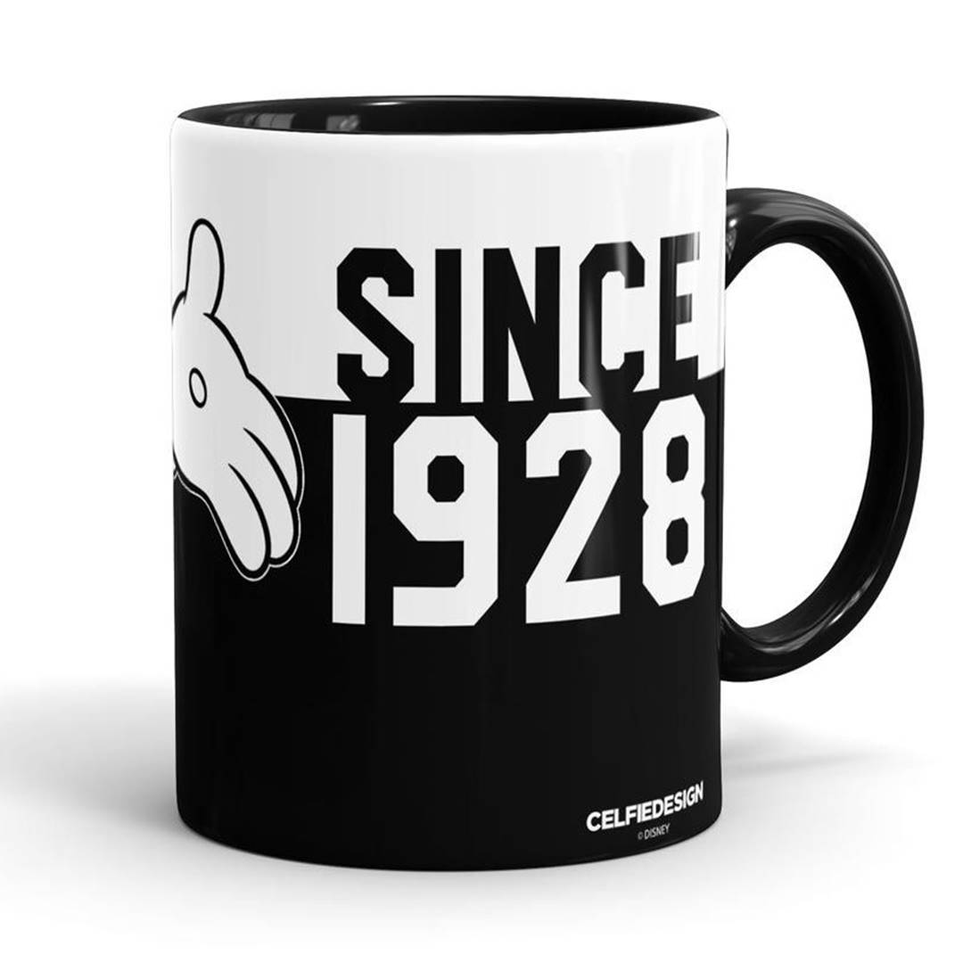 Mickey since 1928 - Coffee Mug -Celfie Design - India - www.superherotoystore.com