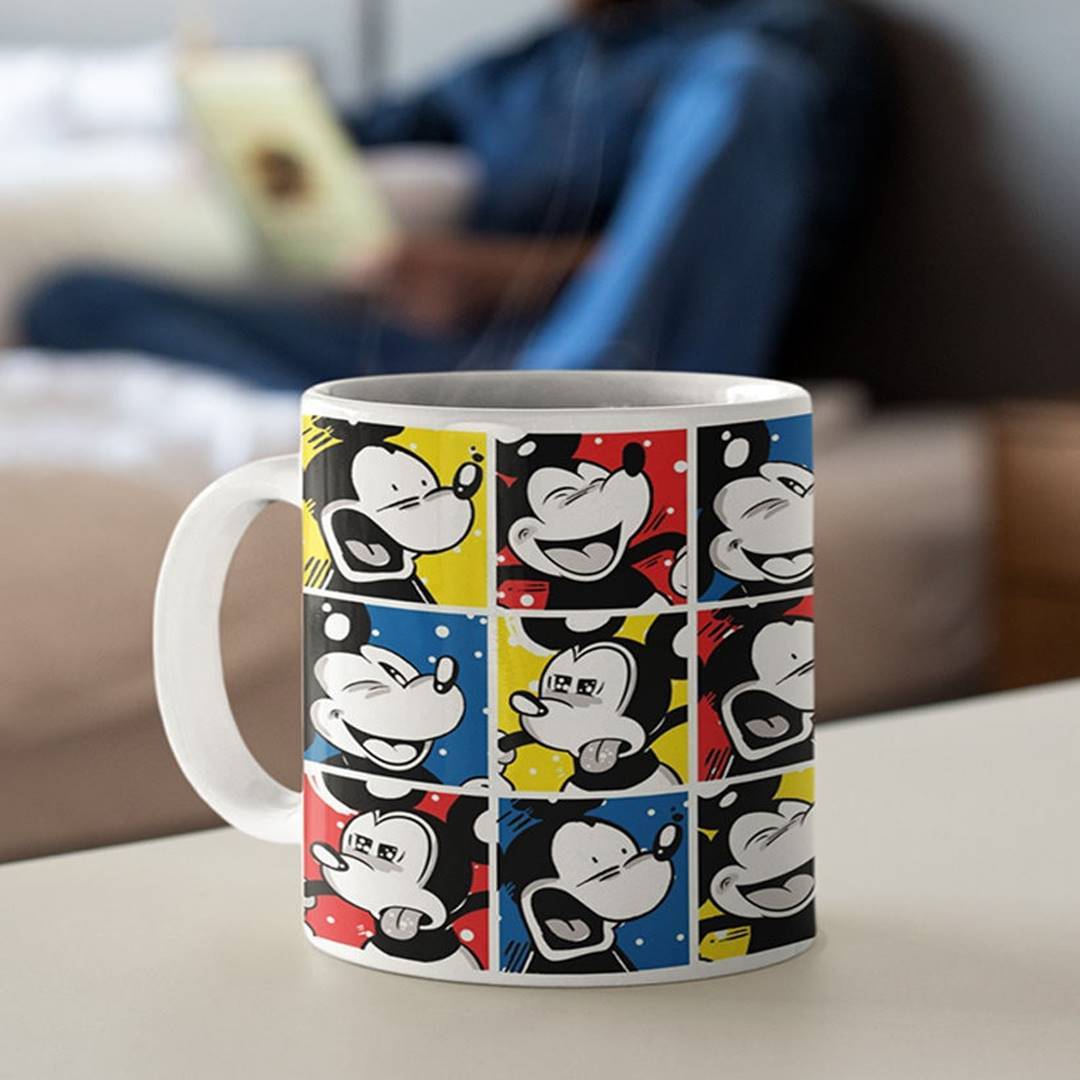 Moods Of Mickey - Coffee Mug -Celfie Design - India - www.superherotoystore.com