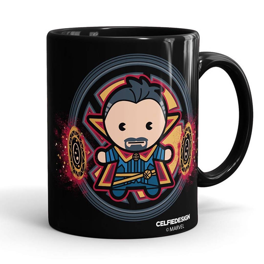 Doctor Strange Kawaii - Coffee Mug -Celfie Design - India - www.superherotoystore.com