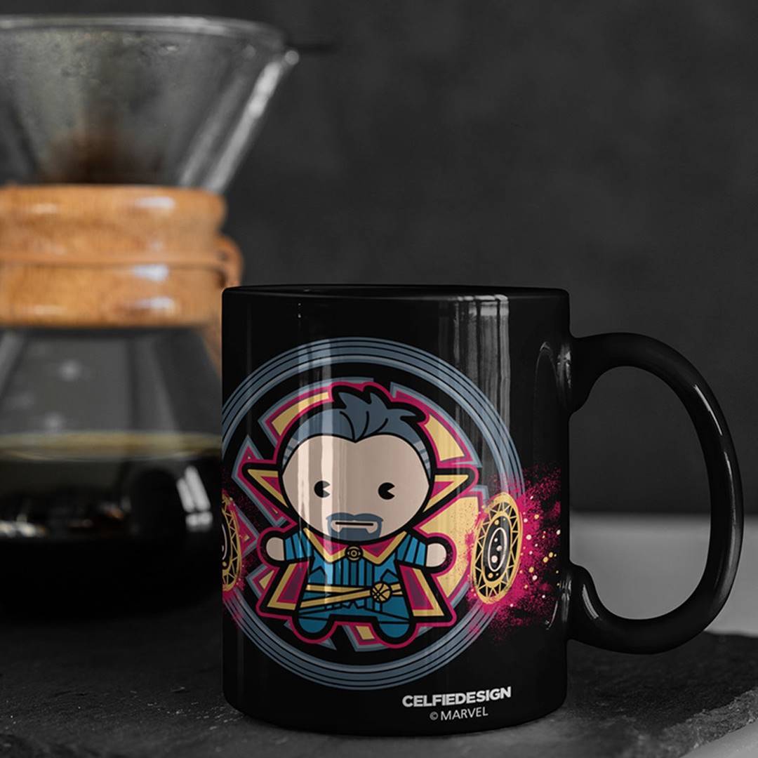 Doctor Strange Kawaii - Coffee Mug -Celfie Design - India - www.superherotoystore.com