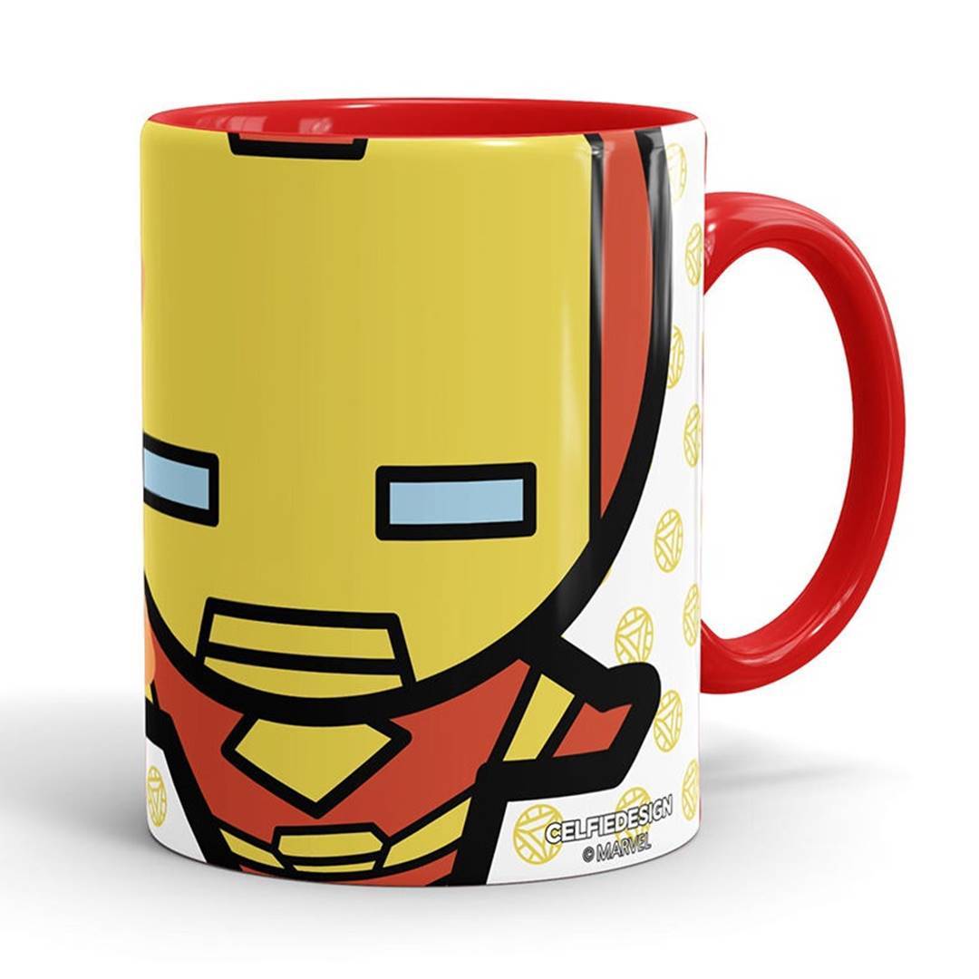 Ironman Kawaii - Coffee Mug -Celfie Design - India - www.superherotoystore.com