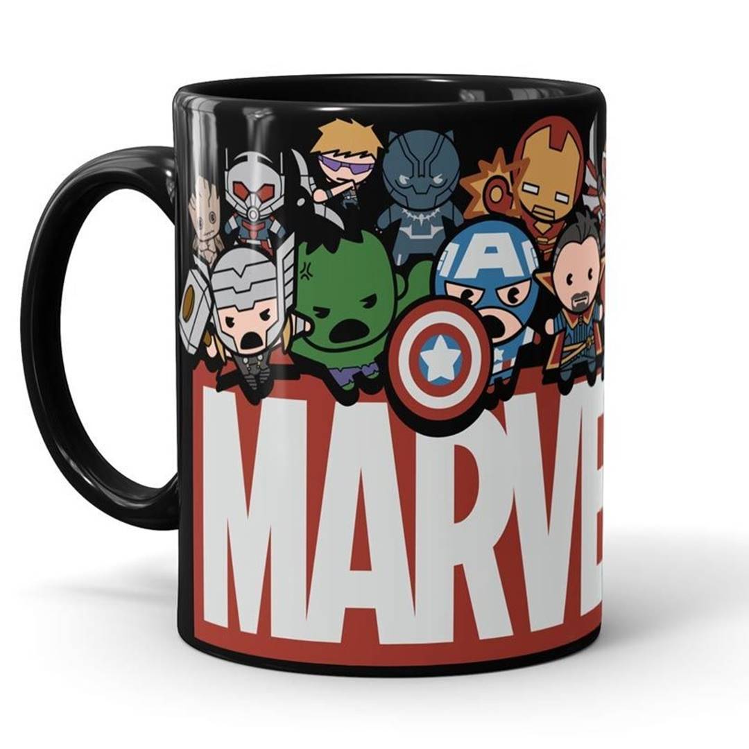 Avengers Assemble Kawaii - Coffee Mug -Celfie Design - India - www.superherotoystore.com