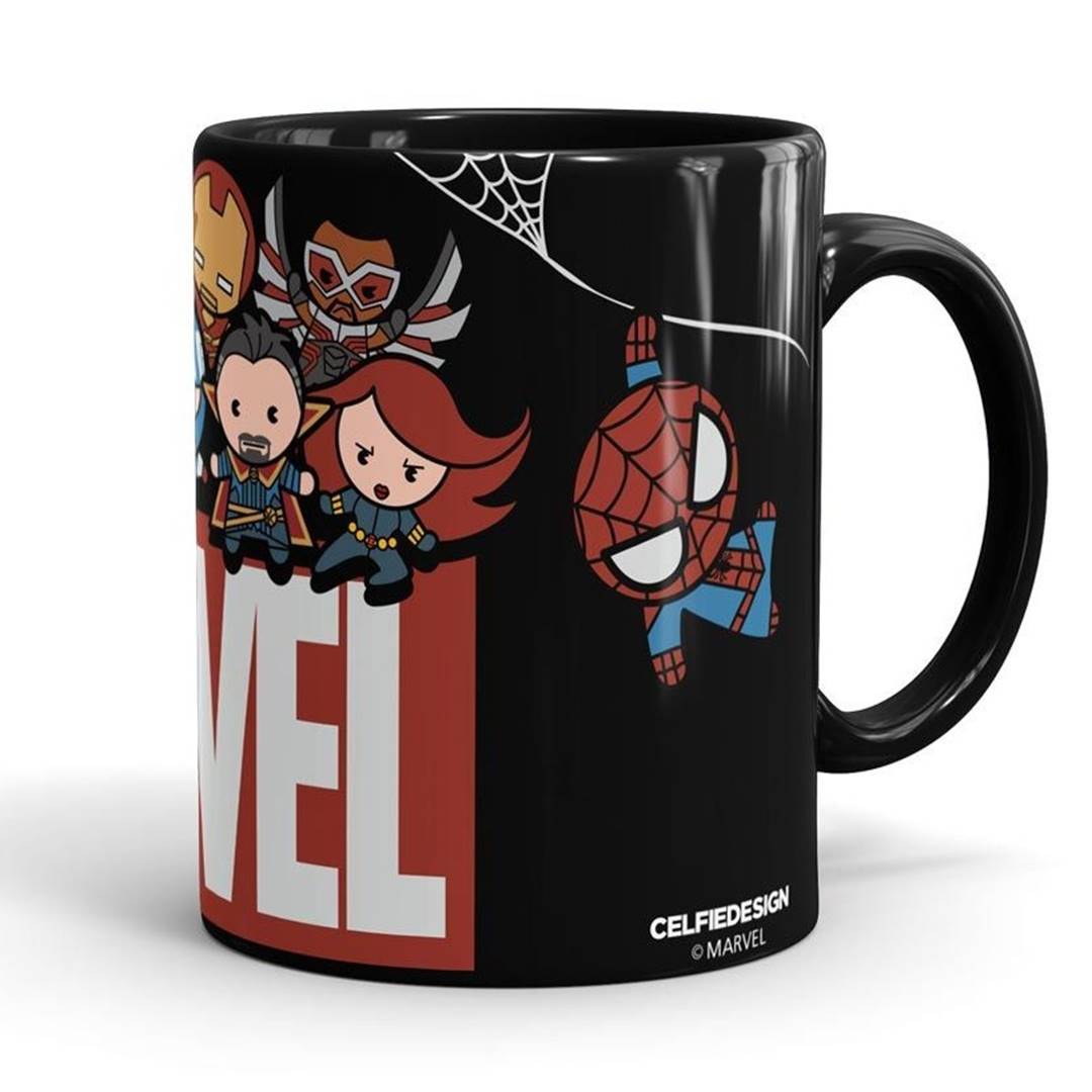 Avengers Assemble Kawaii - Coffee Mug -Celfie Design - India - www.superherotoystore.com