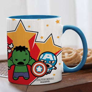 First Avengers Kawaii - Coffee Mug -Celfie Design - India - www.superherotoystore.com