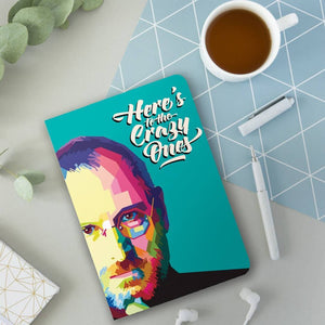 Crazy Ones Teal Notebook -Celfie Design - India - www.superherotoystore.com
