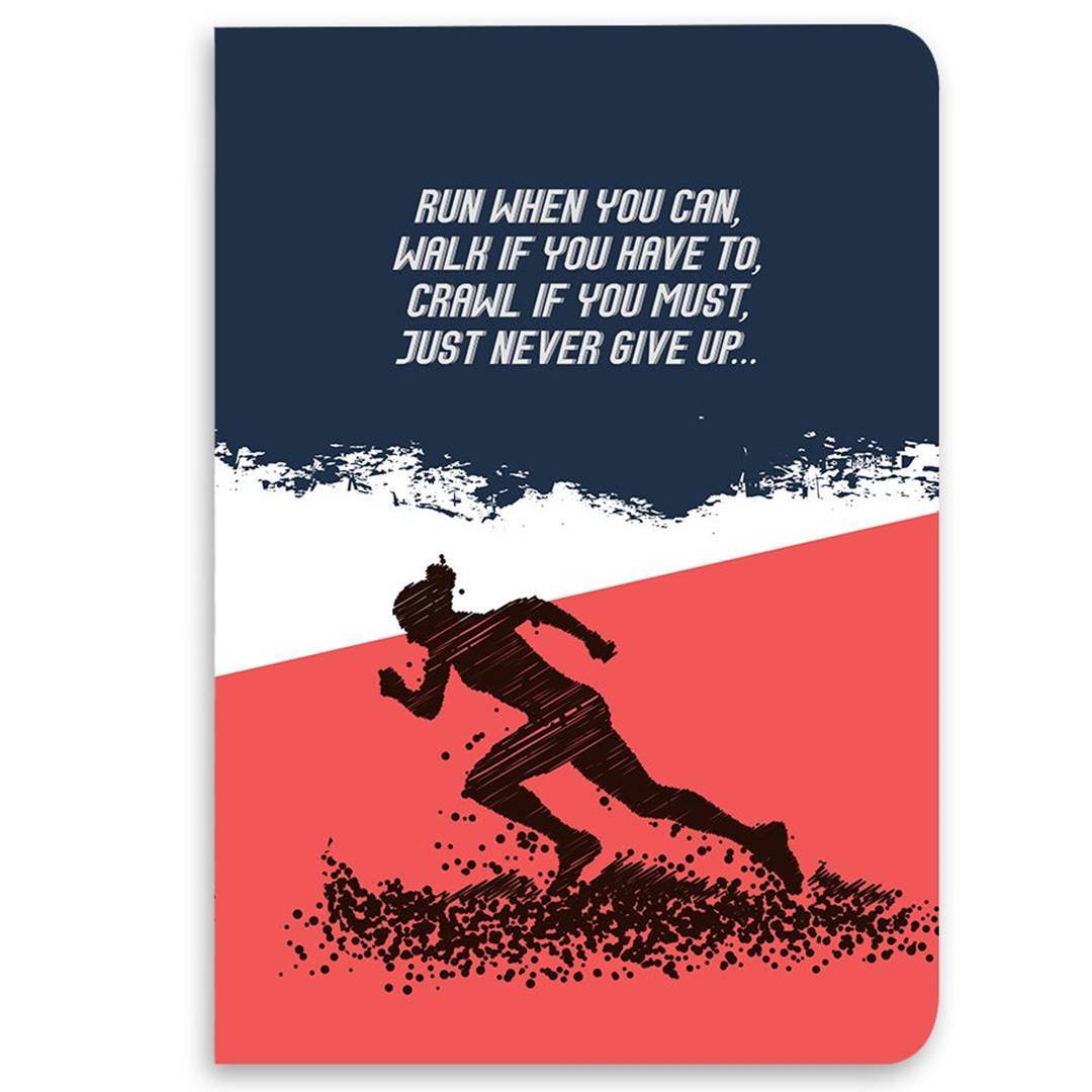 Running Motivation Notebook -Celfie Design - India - www.superherotoystore.com