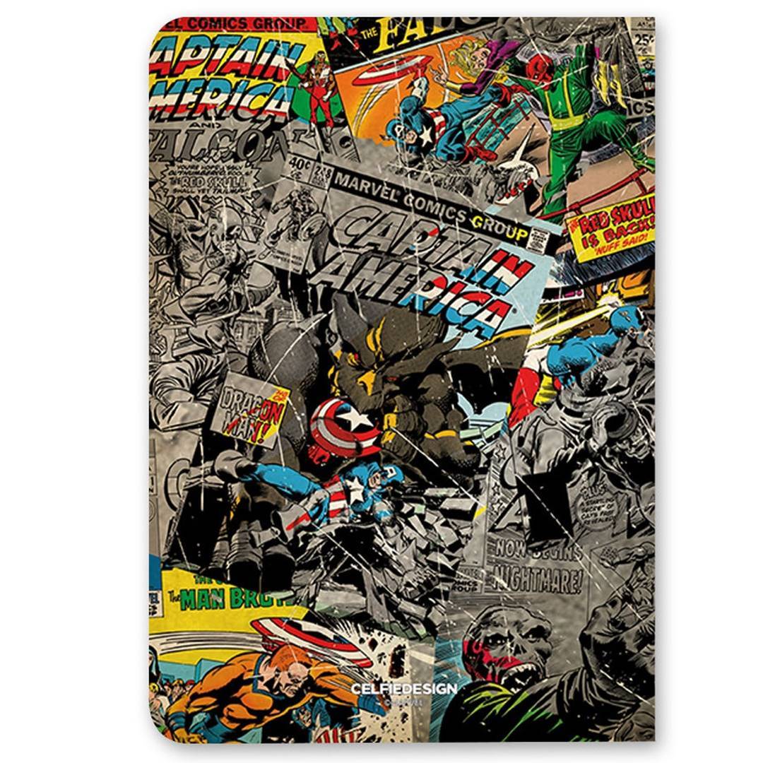 Comic Captain America Notebook -Celfie Design - India - www.superherotoystore.com