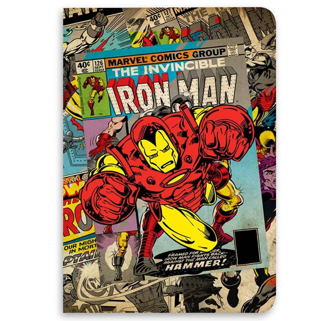 Comic Ironman Notebook -Celfie Design - India - www.superherotoystore.com