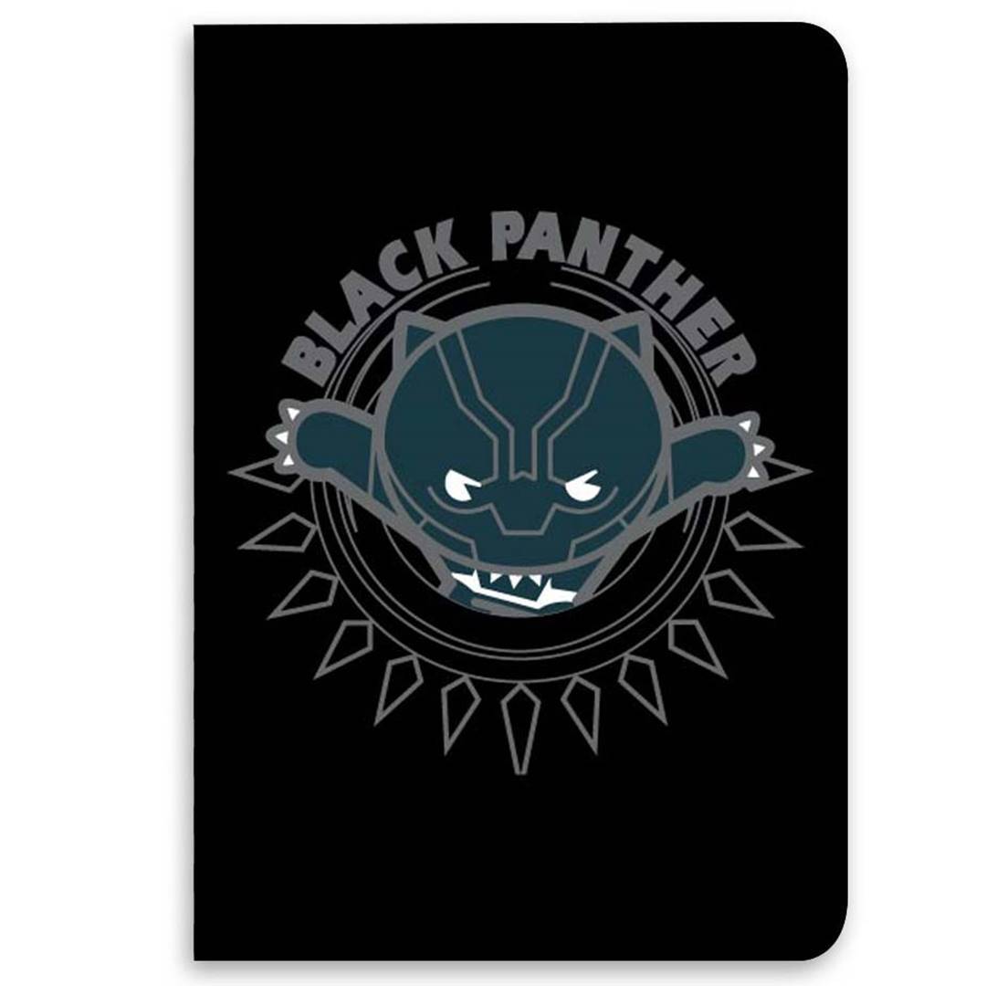 Black Panther Kawaii Notebook -Celfie Design - India - www.superherotoystore.com