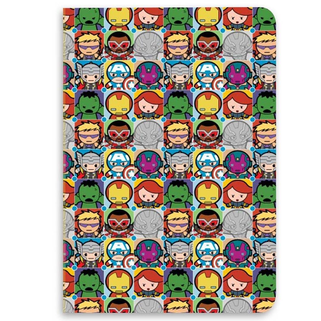 Avengers Kawaii Pattern Notebook -Celfie Design - India - www.superherotoystore.com