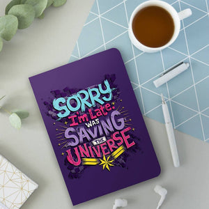 Saving The Universe Notebook -Celfie Design - India - www.superherotoystore.com