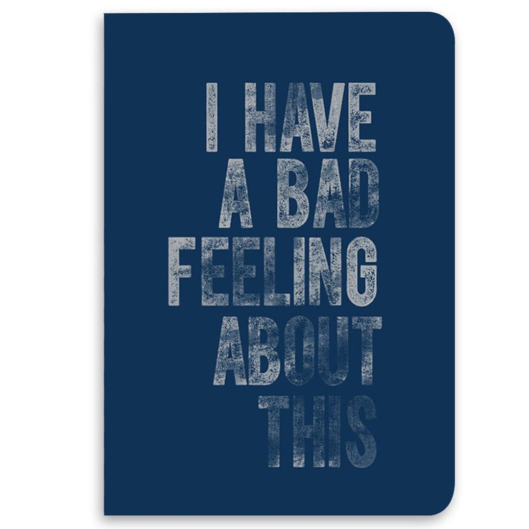 Bad Feeling Notebook -Celfie Design - India - www.superherotoystore.com