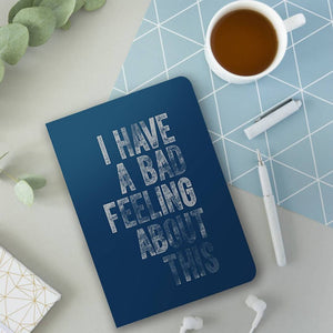 Bad Feeling Notebook -Celfie Design - India - www.superherotoystore.com