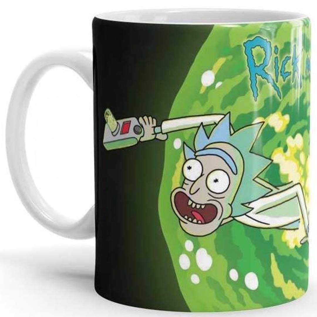 Coming Through - Rick And Morty Official Mug -Redwolf - India - www.superherotoystore.com