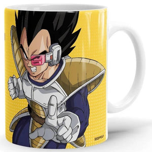 Caffeine Level: Over 9000 - Dragon Ball Z Official Mug -Redwolf - India - www.superherotoystore.com