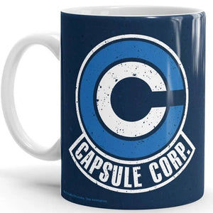 Capsule Corp Logo - Dragon Ball Z Official Mug -Redwolf - India - www.superherotoystore.com