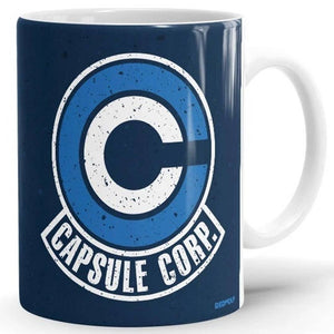 Capsule Corp Logo - Dragon Ball Z Official Mug -Redwolf - India - www.superherotoystore.com