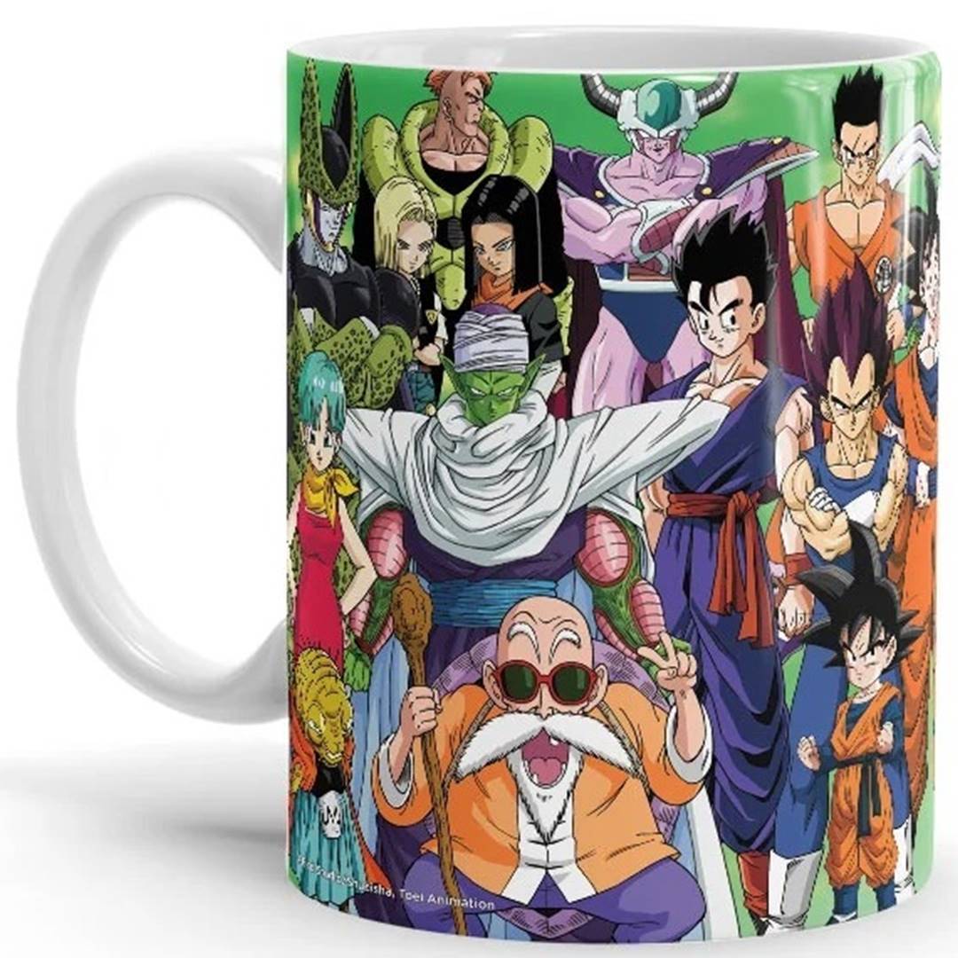 DBZ: Characters Montage - Dragon Ball Z Official Mug -Redwolf - India - www.superherotoystore.com