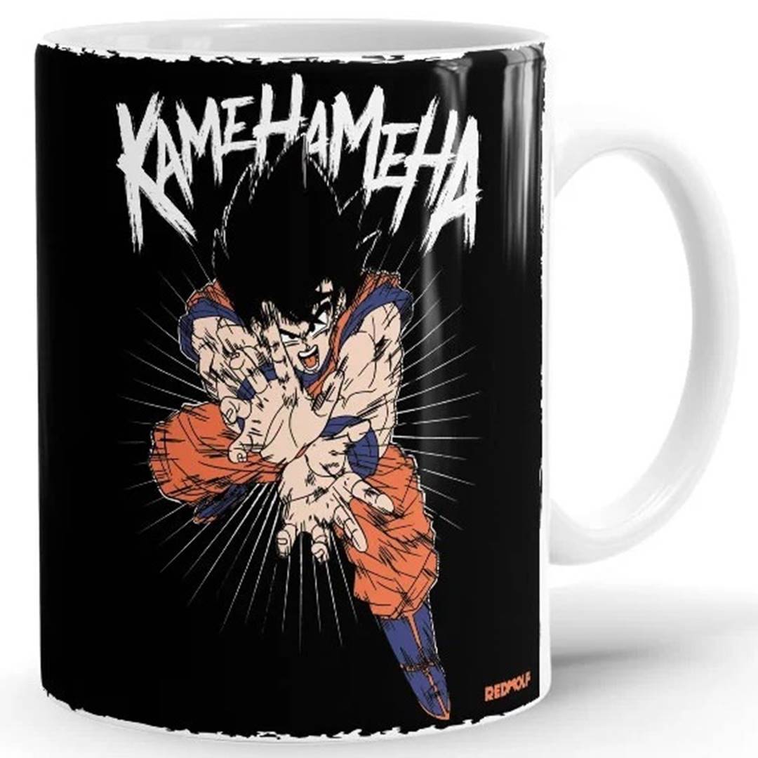 Kamehameha - Dragon Ball Z Official Mug -Redwolf - India - www.superherotoystore.com