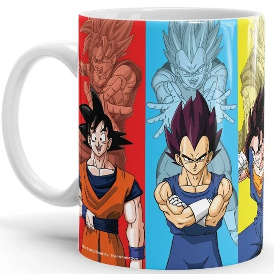 DBZ: Saiyans - Dragon Ball Z Official Mug -Redwolf - India - www.superherotoystore.com