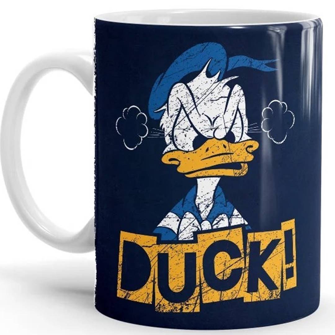 Duck! - Disney Official Mug -Redwolf - India - www.superherotoystore.com