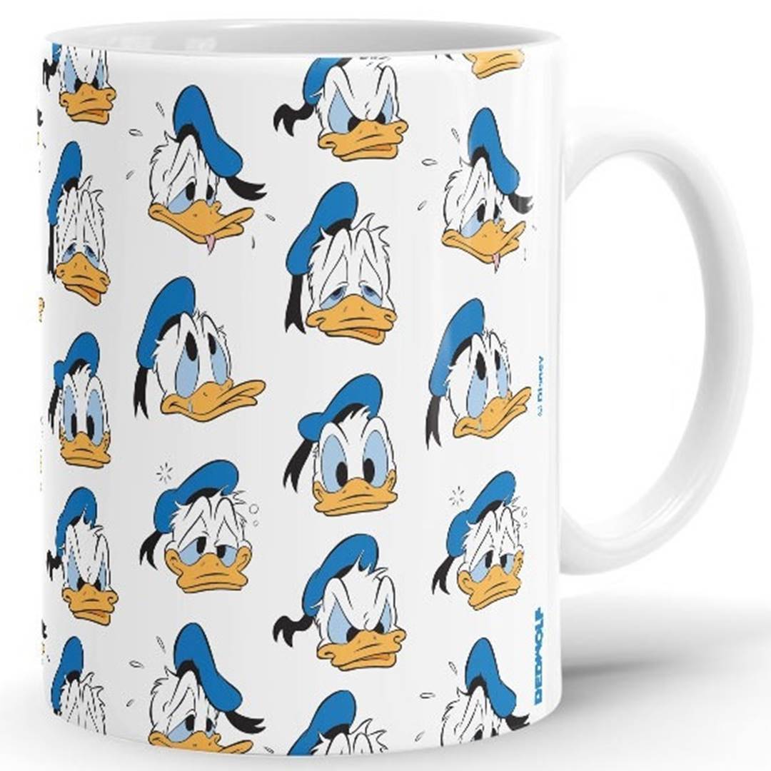 Duck Pattern - Disney Official Mug -Redwolf - India - www.superherotoystore.com