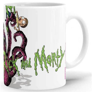Four Eyed Monster - Rick And Morty Official Mug -Redwolf - India - www.superherotoystore.com