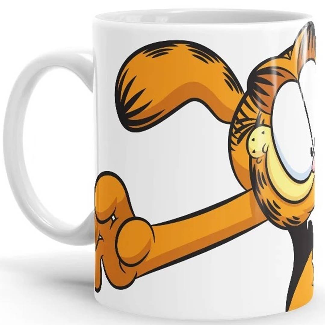 Garfield: Leap - Garfield Official Mug -Redwolf - India - www.superherotoystore.com