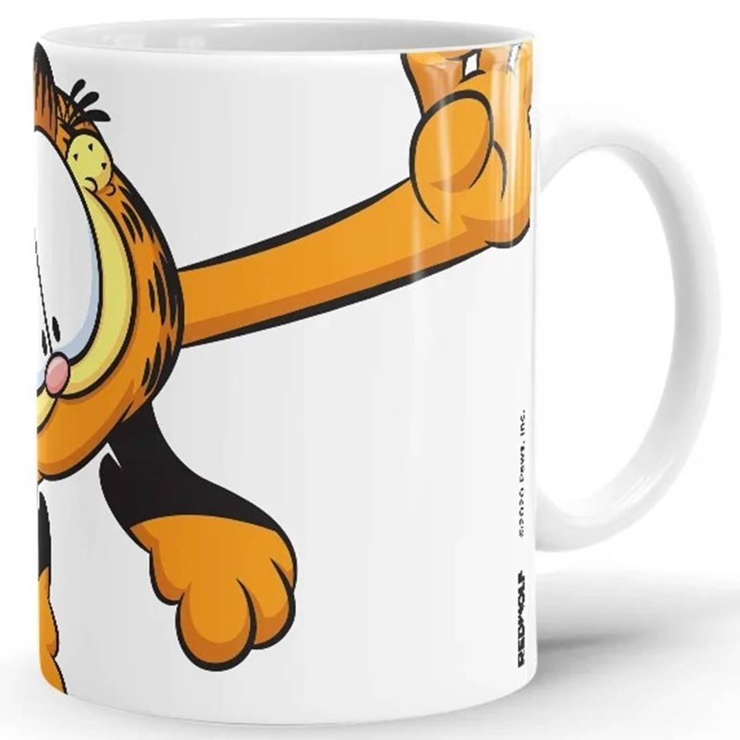 Garfield: Leap - Garfield Official Mug -Redwolf - India - www.superherotoystore.com