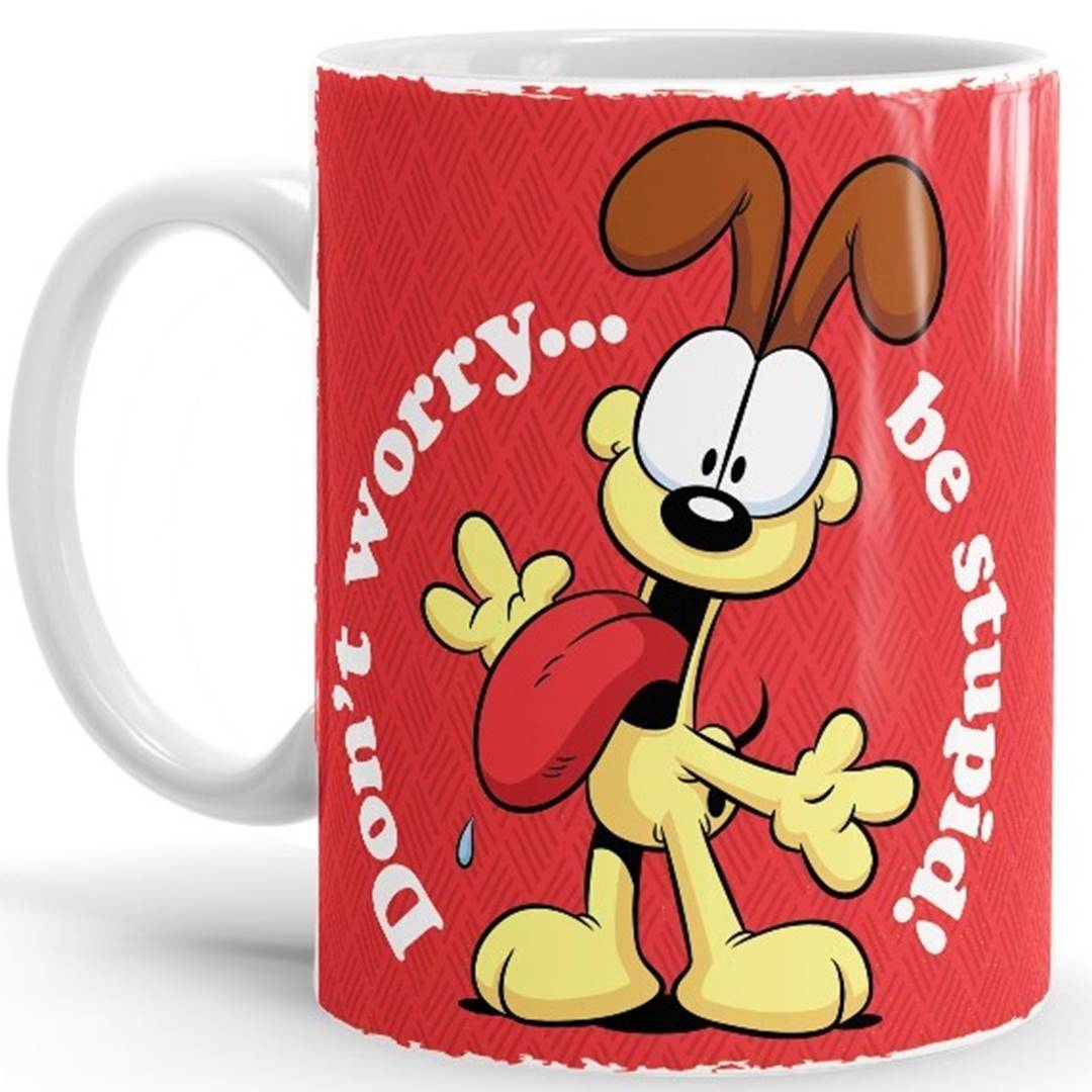 Odie: Be Stupid - Garfield Official Mug -Redwolf - India - www.superherotoystore.com