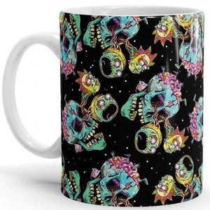 Monster Pattern - Rick And Morty Official Mug -Redwolf - India - www.superherotoystore.com