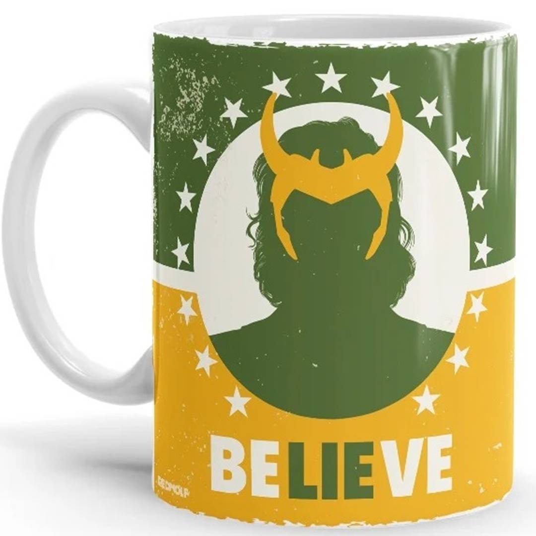 Loki: Believe - Marvel Official Mug -Redwolf - India - www.superherotoystore.com