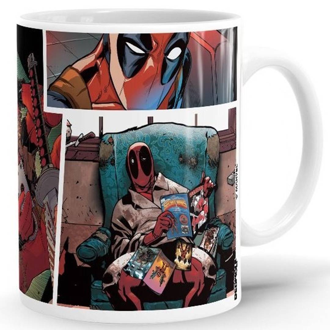 Deadpool Comic - Marvel Official Mug -Redwolf - India - www.superherotoystore.com