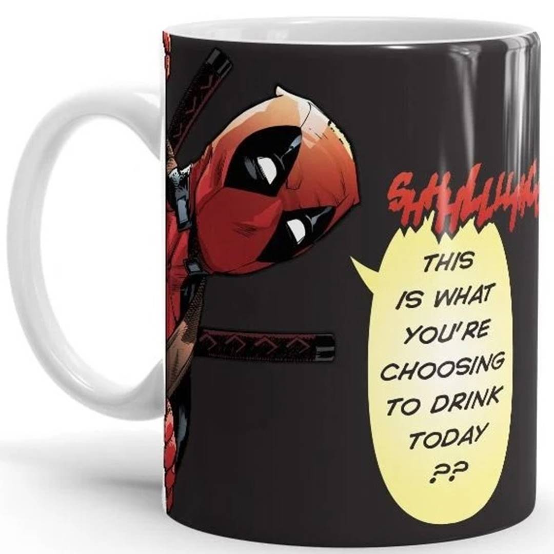 Choice Of Drink - Marvel Official Mug -Redwolf - India - www.superherotoystore.com