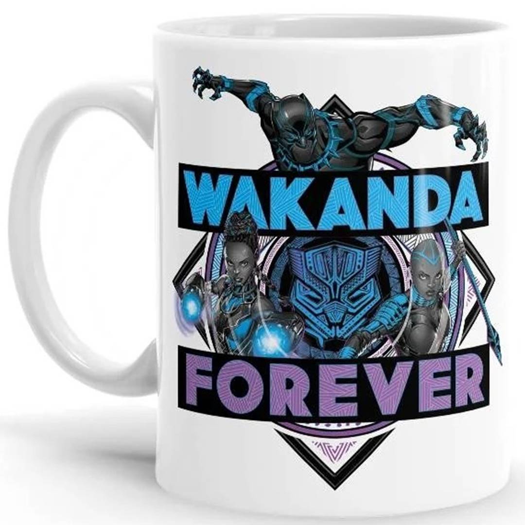 Wakanda Forever - Marvel Official Mug -Redwolf - India - www.superherotoystore.com