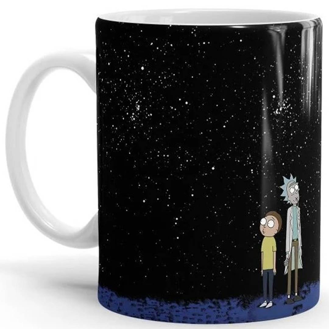 Night Sky - Rick And Morty Official Mug -Redwolf - India - www.superherotoystore.com