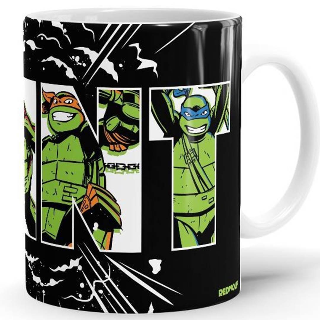 Explosive Turtles - TMNT Official Mug -Redwolf - India - www.superherotoystore.com