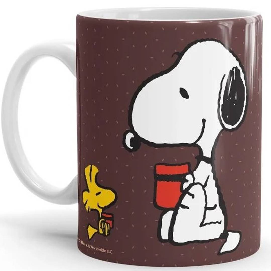 Coffee Makes Everything Better - Peanuts Official Mug -Redwolf - India - www.superherotoystore.com