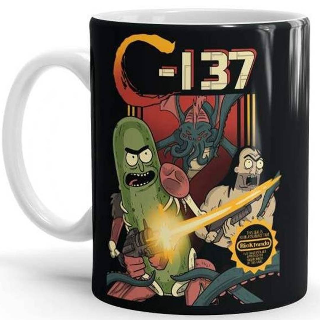 C-137 - Rick And Morty Official Mug -Redwolf - India - www.superherotoystore.com