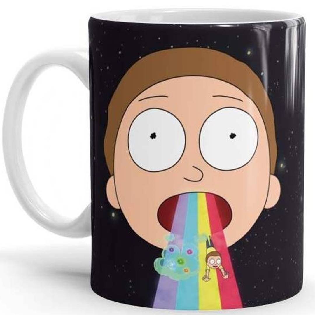 Goodbye Moonmen - Rick And Morty Official Mug -Redwolf - India - www.superherotoystore.com