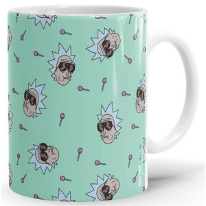 Heist Champ Pattern - Rick And Morty Official Mug -Redwolf - India - www.superherotoystore.com