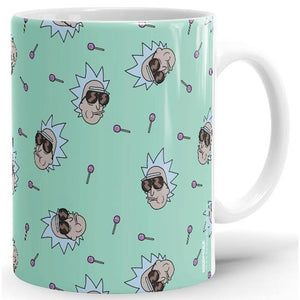 Heist Champ Pattern - Rick And Morty Official Mug -Redwolf - India - www.superherotoystore.com