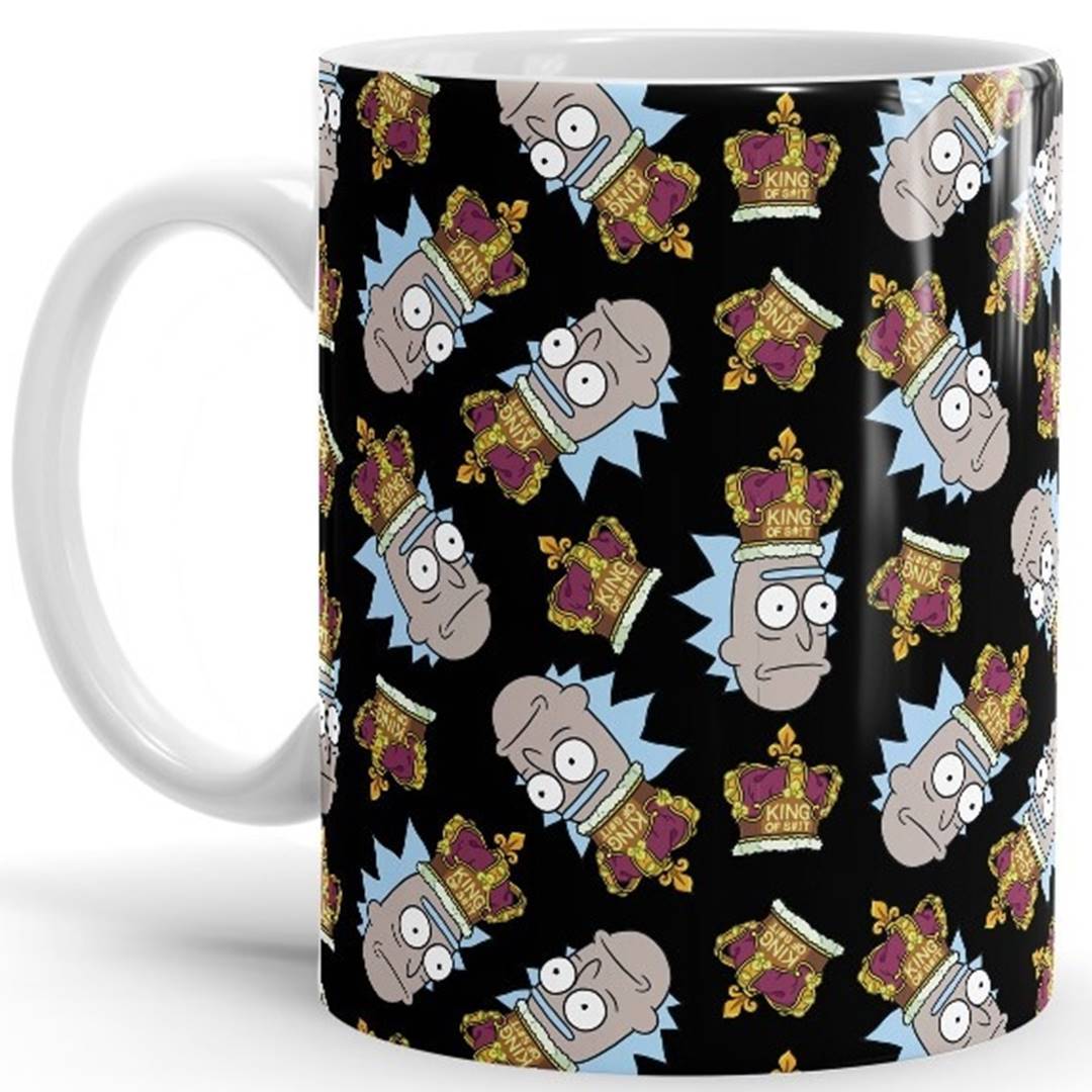 King Of Shit - Rick And Morty Official Mug -Redwolf - India - www.superherotoystore.com