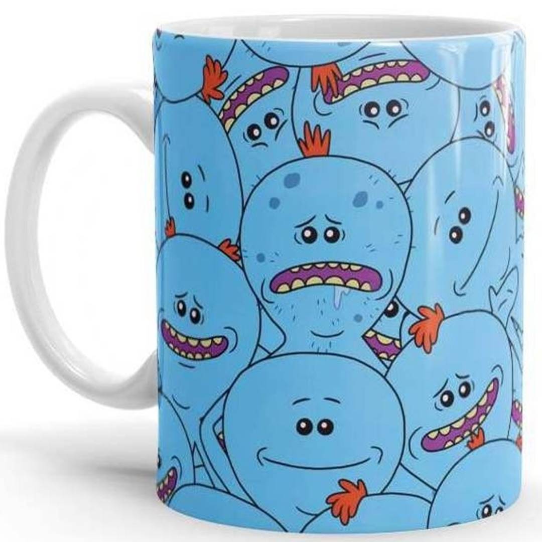 Meeseeks Army - Rick And Morty Official Mug -Redwolf - India - www.superherotoystore.com