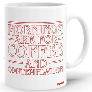 Strange Contemplations - Coffee Mug -Redwolf - India - www.superherotoystore.com