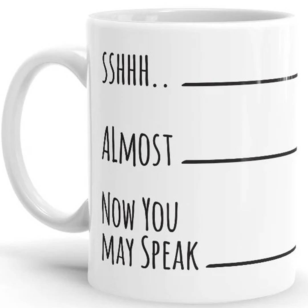 Now You May Speak - Coffee Mug -Redwolf - India - www.superherotoystore.com