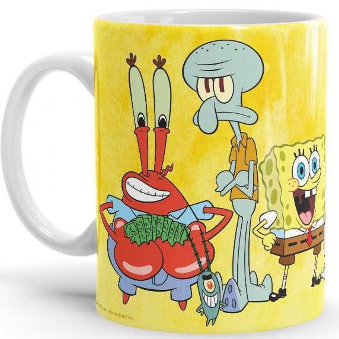 Bikini Bottom Squad - SpongeBob SquarePants Official Mug -Redwolf - India - www.superherotoystore.com