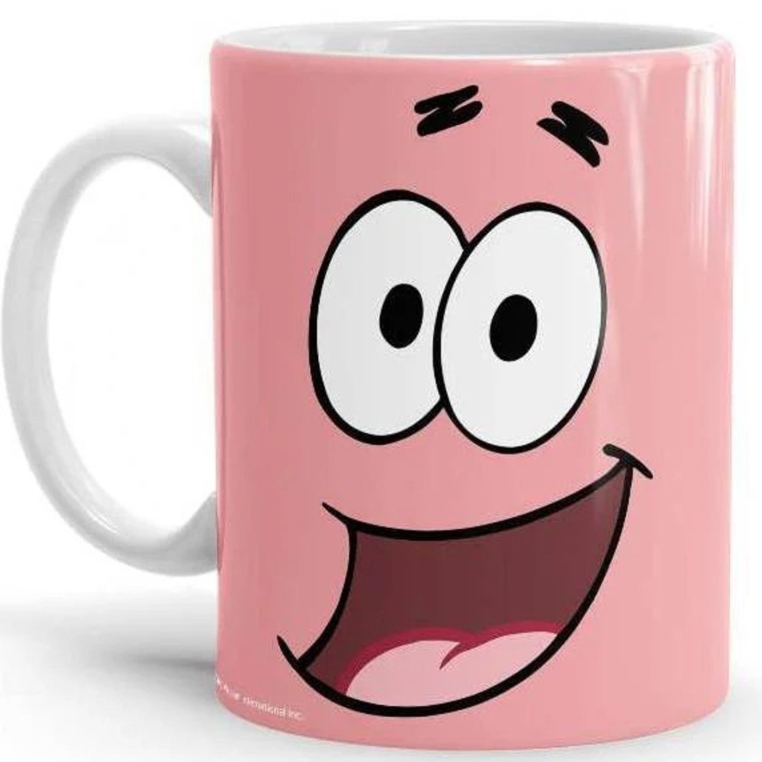 Patrick: Face - SpongeBob SquarePants Official Mug -Redwolf - India - www.superherotoystore.com