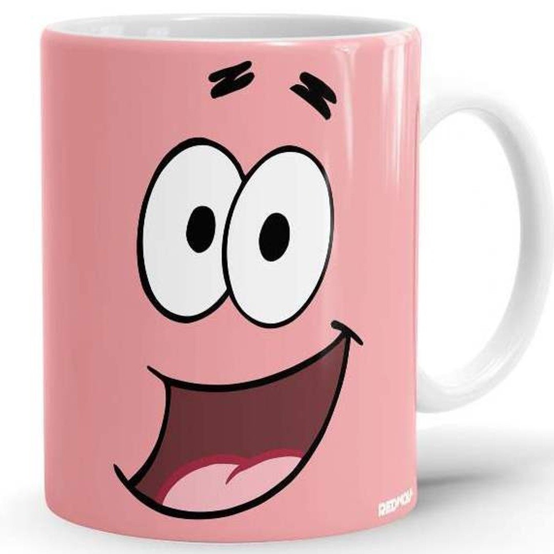 Patrick: Face - SpongeBob SquarePants Official Mug -Redwolf - India - www.superherotoystore.com